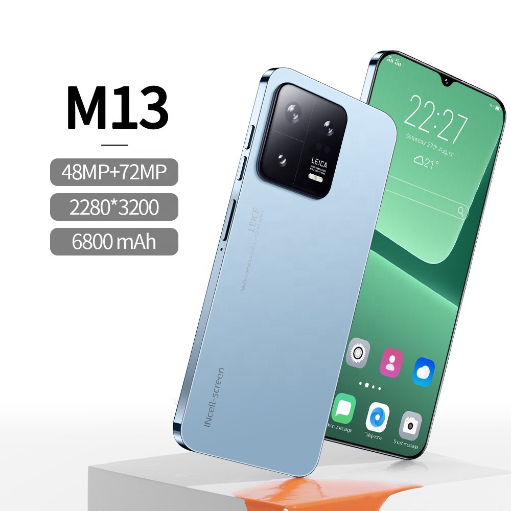 Hot Selling M13 Pro 12Gb+512Gb New Original Unlocked Game Cellphones 3G 4G 5G Mobiles Phones With 12 GB Ram Telephone Smartphone